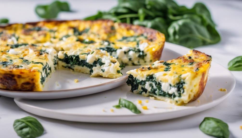 frittata made with whites