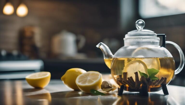 Sous Vide Infused Ginger Tea for Digestion