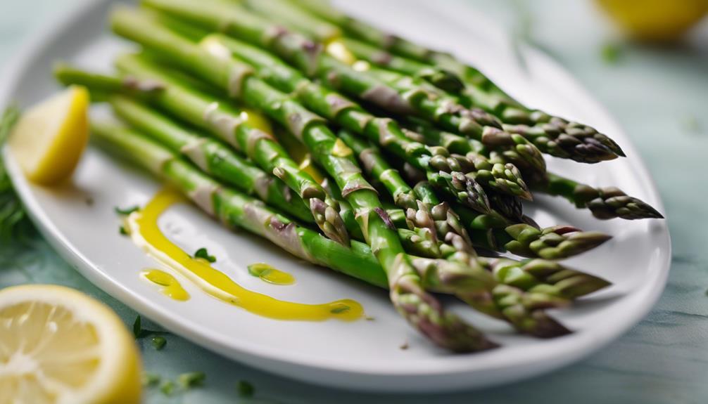 gourmet asparagus with flair