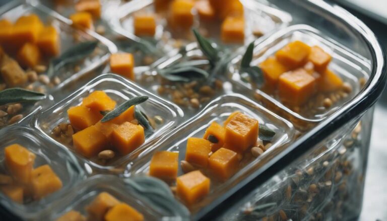 Sous Vide Butternut Squash With Sage and Pine Nuts