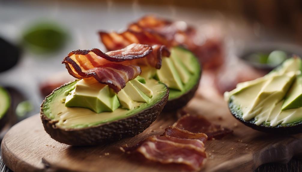 gourmet bacon avocado combo