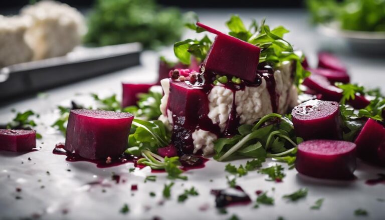 Fiber-Forward Sous Vide Beet Salad With Goat Cheese