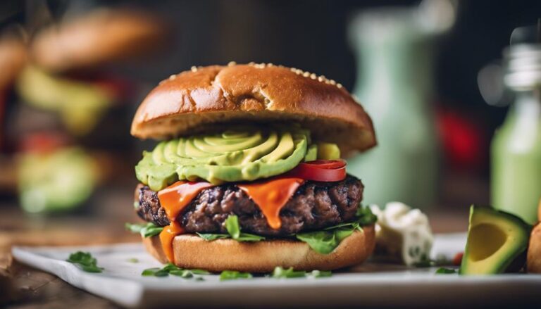 Sous Vide Bison Burgers With Avocado Aioli