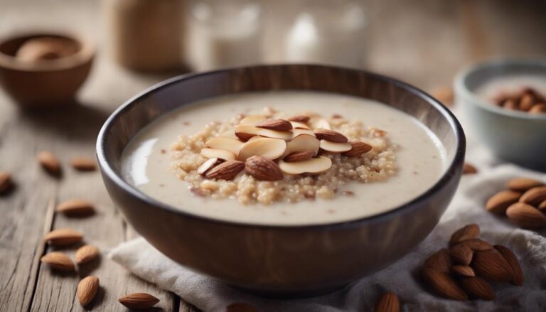 Sous Vide Quinoa Porridge With Almond Milk