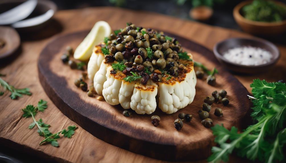 gourmet cauliflower steak recipe