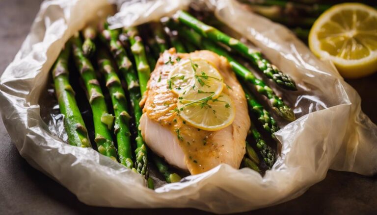 Sous Vide Garlic-Lemon Chicken With Asparagus