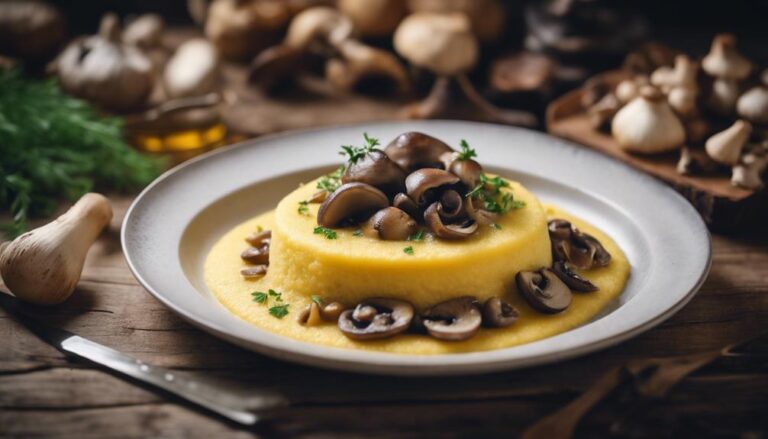 Sous Vide Polenta With Mushroom Ragout