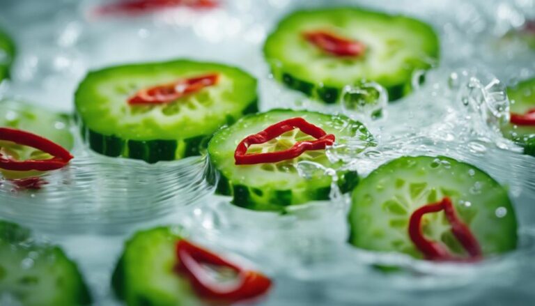 Sous Vide Spicy Cucumber Salad With Dill