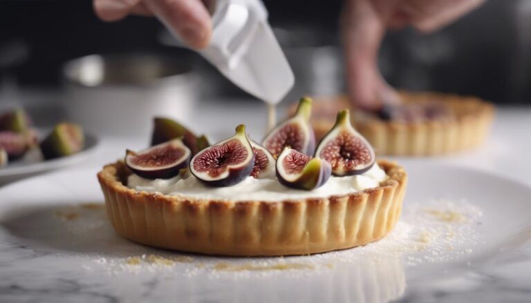 Sous Vide Fig and Ricotta Tart