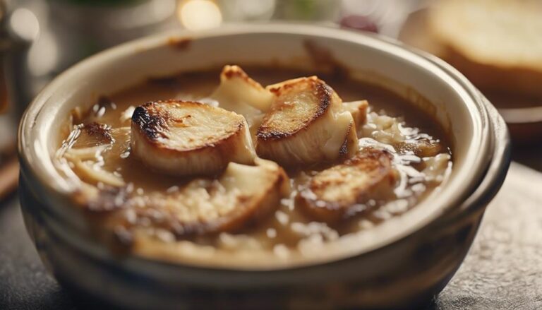 Sous Vide French Onion Soup With Grilled Chicken