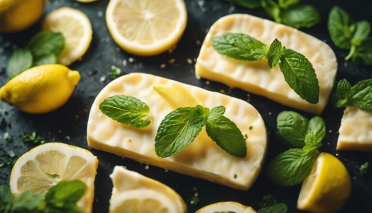 Sous Vide Halloumi Cheese With Lemon and Mint