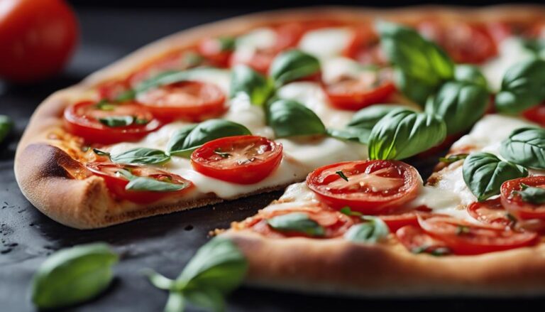 Sous Vide Tomato and Basil Whole Wheat Pizza