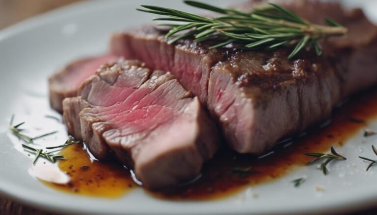 Sous Vide Kangaroo Loin With Rosemary and Garlic