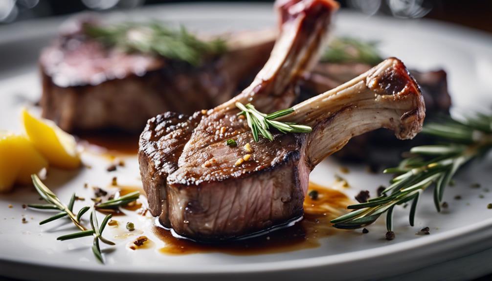 gourmet lamb chops recipe