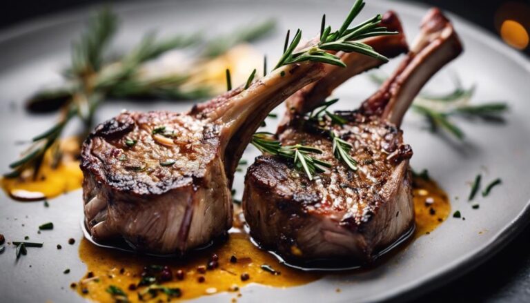 Sous Vide Lamb Chops With Rosemary and Garlic