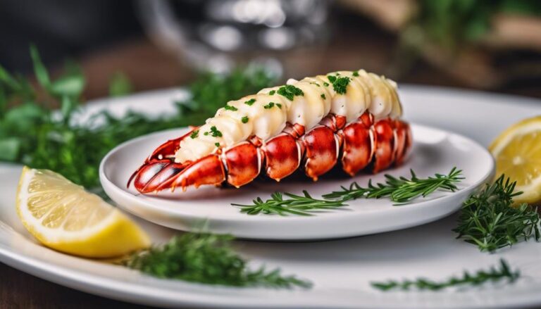 Sous Vide Lobster Tails With Lemon-Garlic Butter