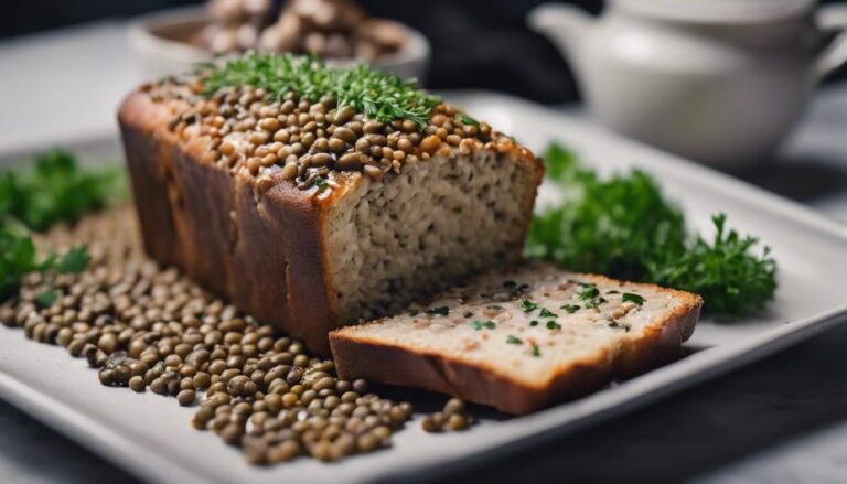 Sous Vide Celebration Loaf With Lentils and Mushrooms