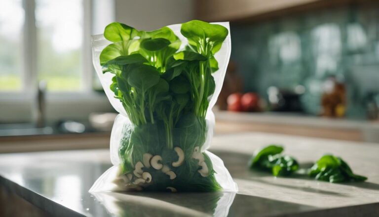 Zero-Point Sous Vide Spinach and Mushroom Omelet"