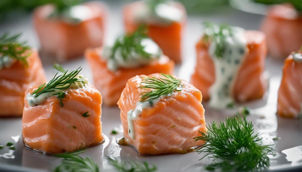 gourmet salmon bites recipe