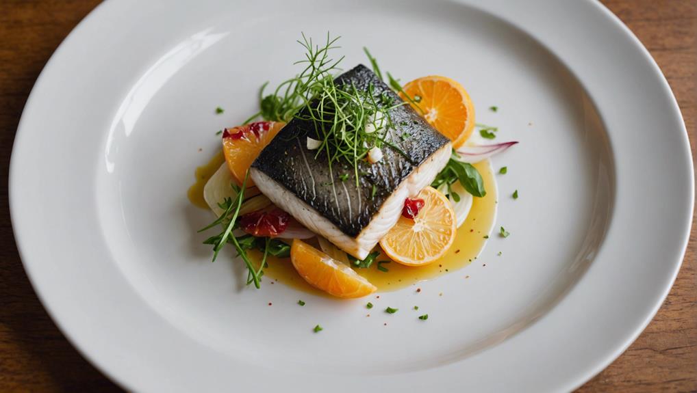 gourmet sea bass recipe