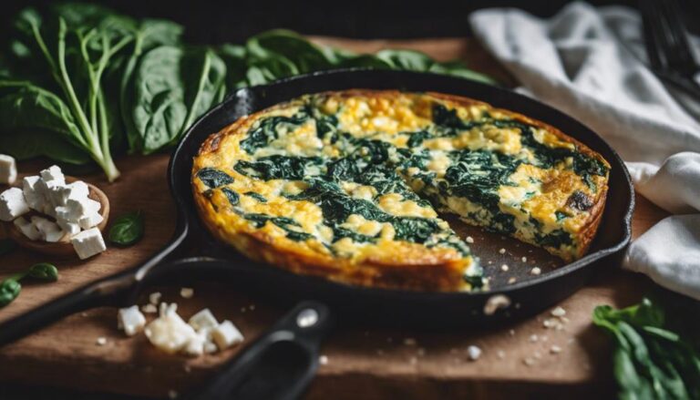 Mediterranean Frittata With Spinach and Feta, Sous Vide Style