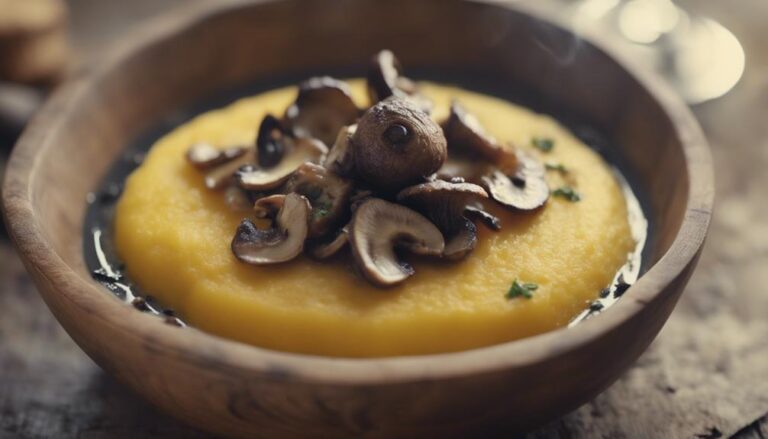 Sous Vide Polenta With Wild Mushroom Ragout