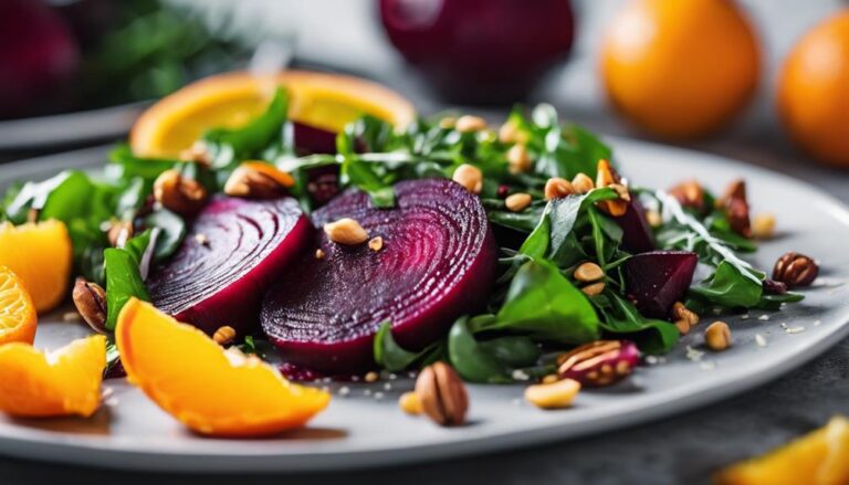 Sous Vide Roasted Beet and Orange Salad