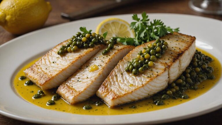 Sous Vide Tilapia With Lemon Caper Sauce