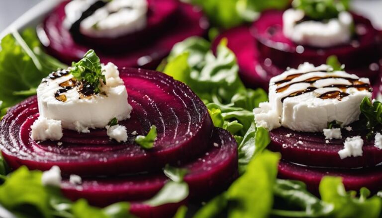 Sous Vide Beet and Goat Cheese Salad