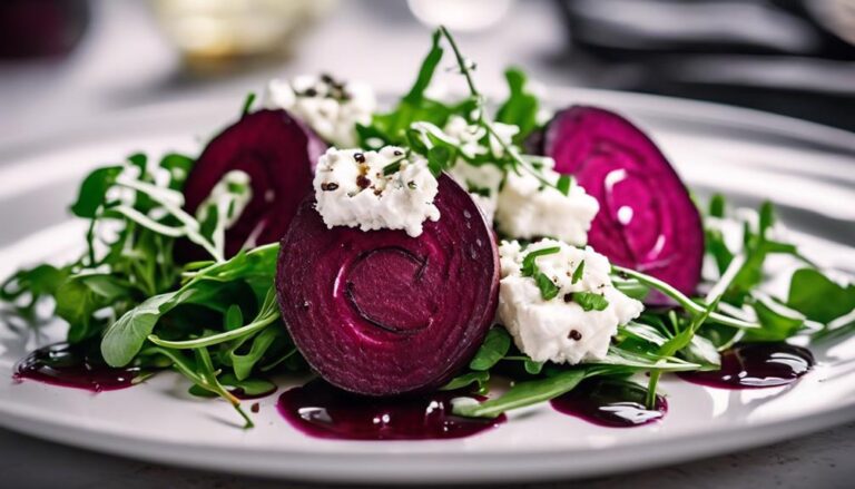 Sous Vide Beetroot and Goat Cheese Salad