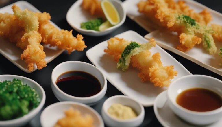 Sous Vide Vegetable Tempura With Soy Dipping Sauce