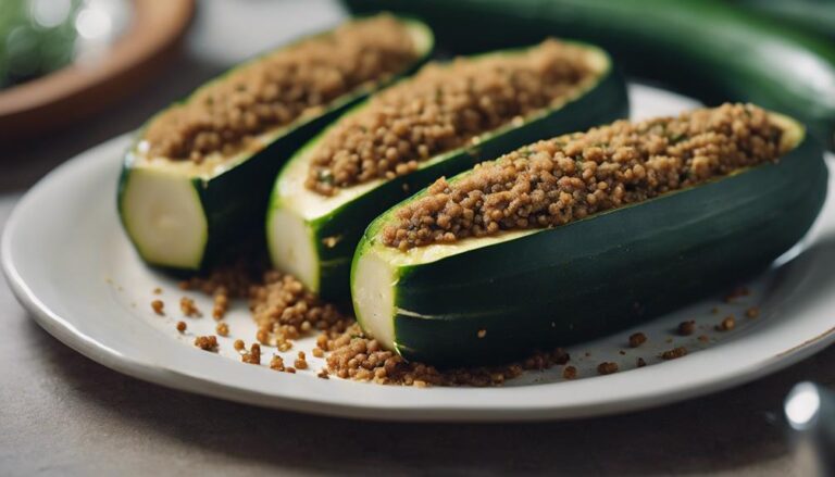 Sous Vide Stuffed Zucchini With Lentils and Whole Wheat Breadcrumbs