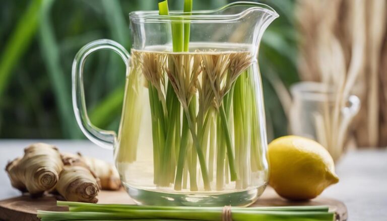 Sous Vide Lemongrass and Ginger Tea