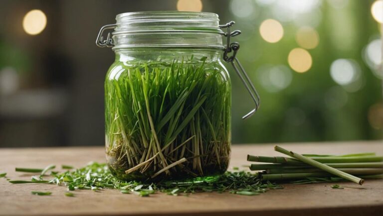 Sous Vide Green Tea With Lemongrass