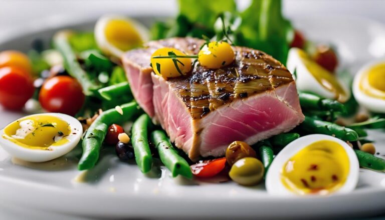 Sous Vide Tuna Nicoise With Avocado Oil Dressing