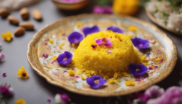 Celebratory Sous Vide Saffron Almond Rice for Vata