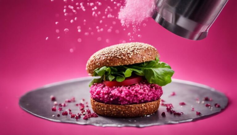 Sous Vide Beetroot and Quinoa Burger