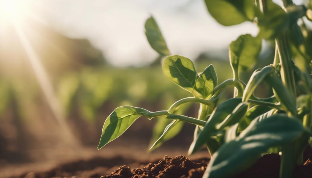 green bean farming history