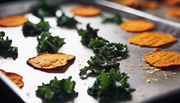 Sweet Potato and Kale Chips