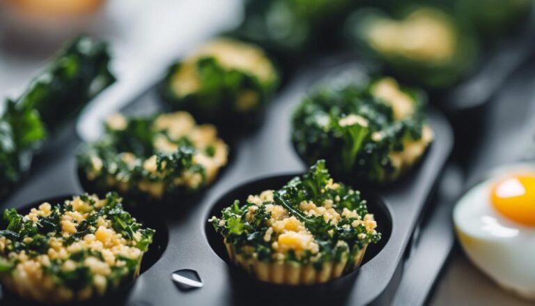 Sous Vide Kale and Quinoa Egg Muffins