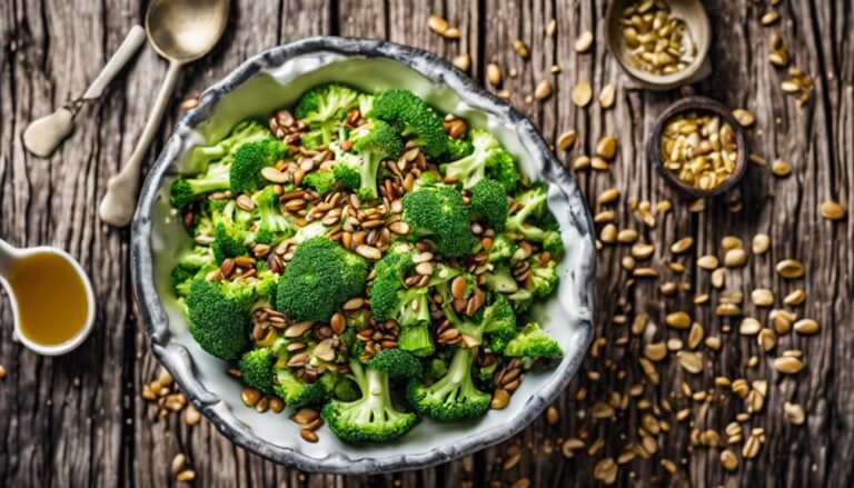 Sous Vide Broccoli Salad With Sunflower Seeds