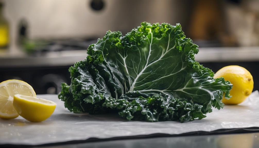 healthy cooking with kale