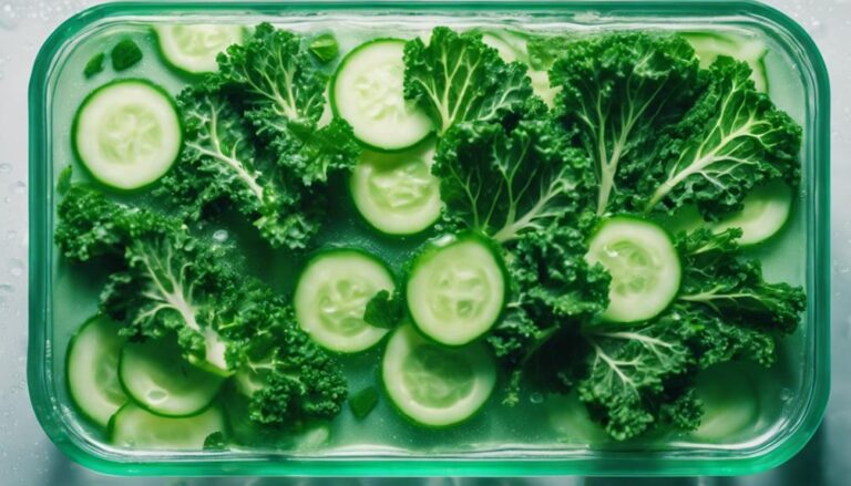 Sous Vide Green Juice With Kale and Cucumber