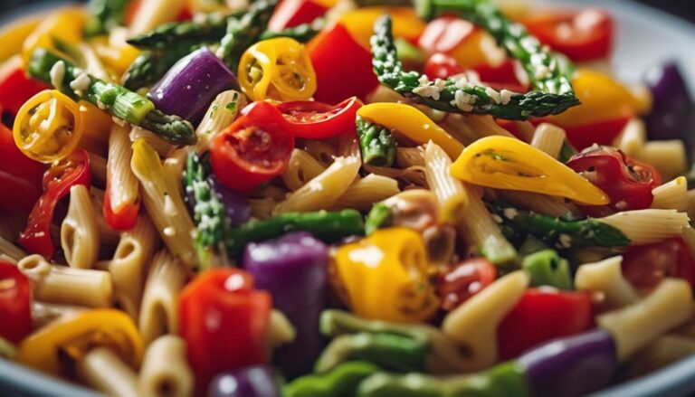 Whole Wheat Pasta Salad With Roasted Vegetables