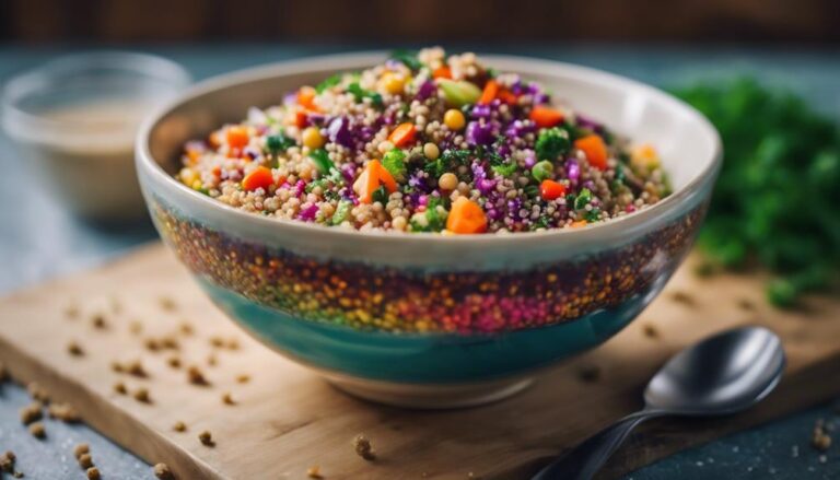 Balanced Ayurvedic Quinoa Bowl With Sous Vide Veggies