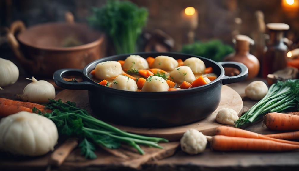 hearty stew with vegetables