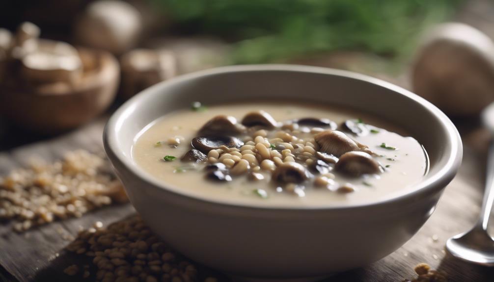 history of barley soups