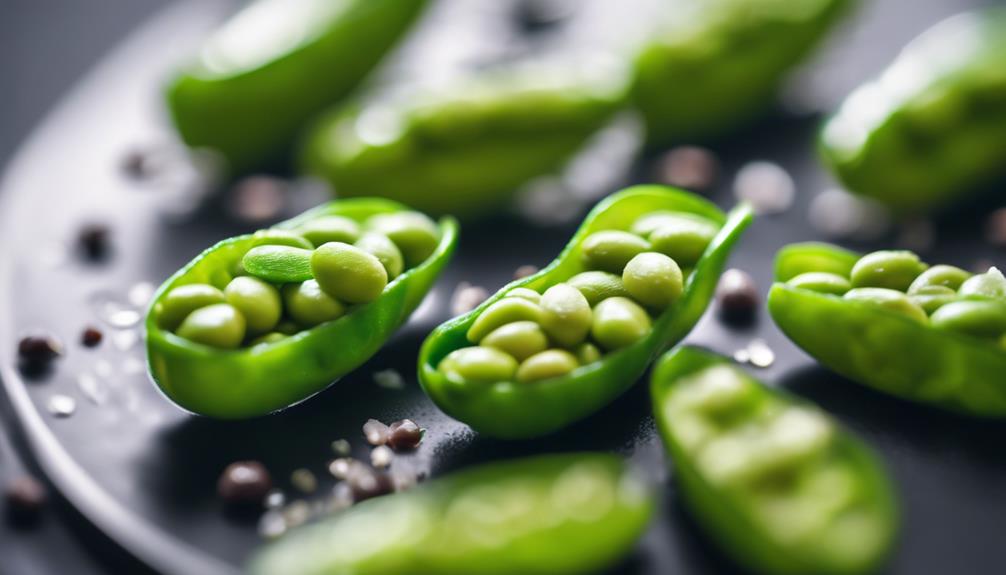 history of edamame beans