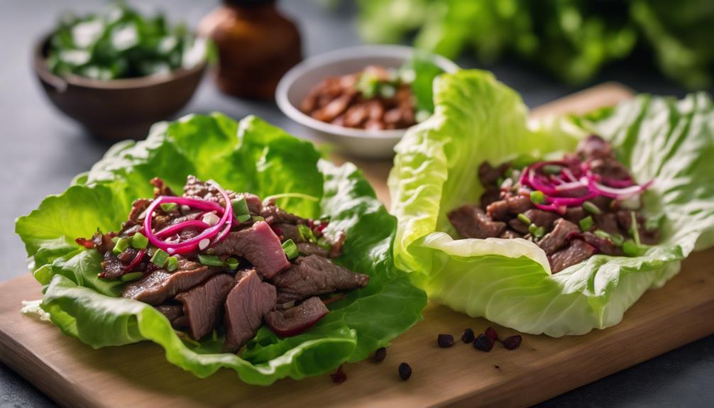 history of lettuce wraps