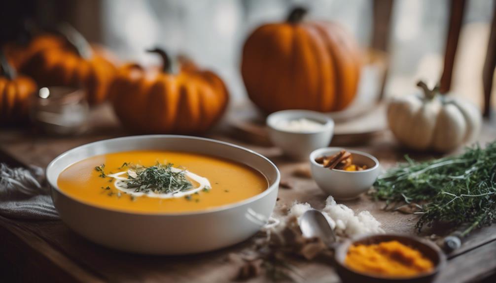 history of pumpkin soup